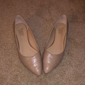 Franco Sarto Tan Flats NWOT